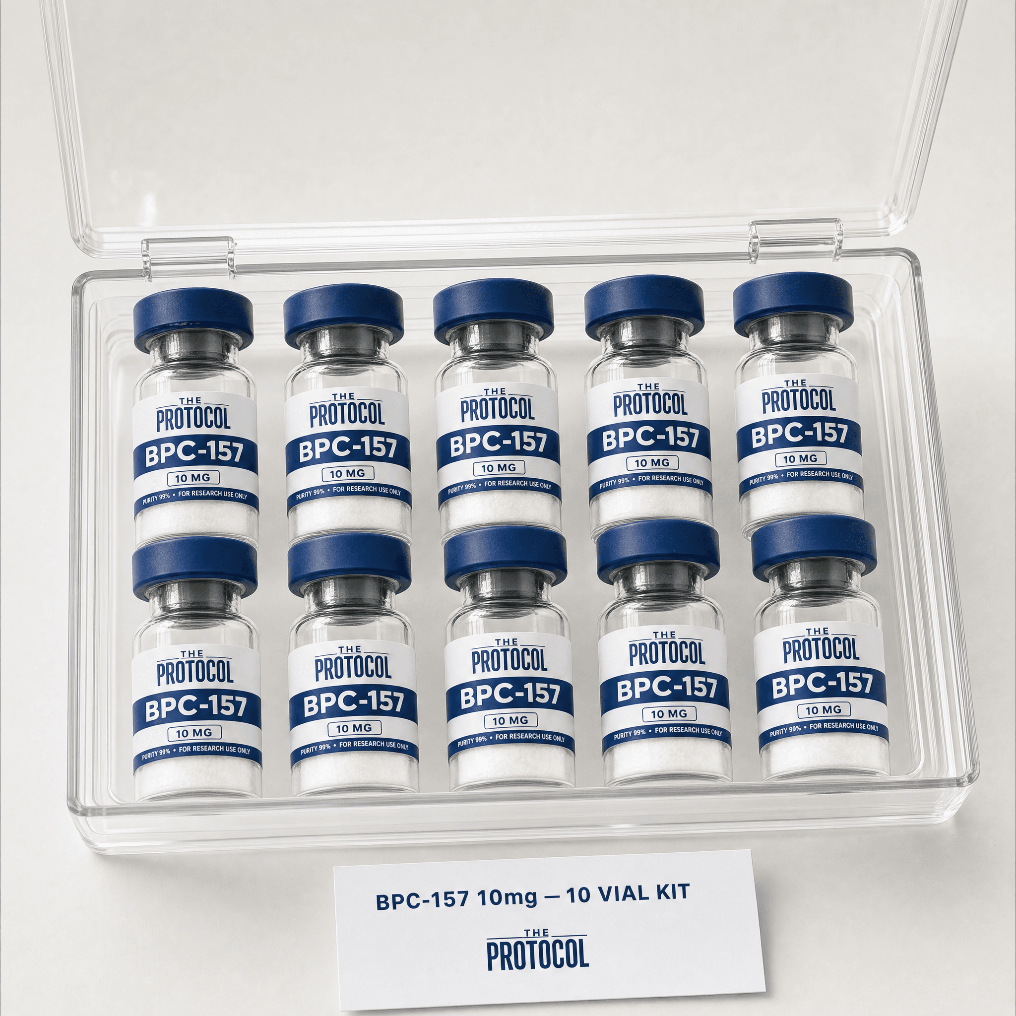 BPC-157 (10mg) — 10 Vial Kit