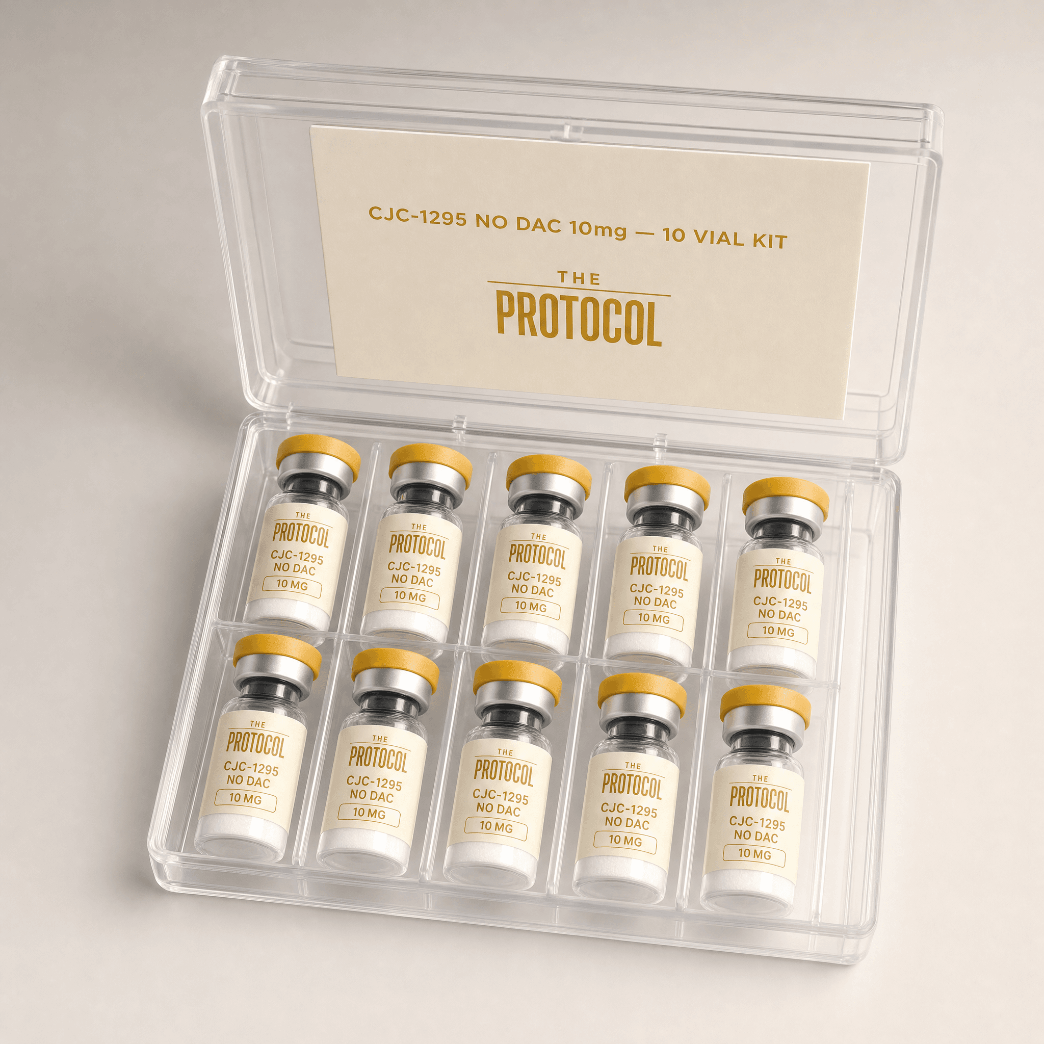 CJC-1295 No DAC (10mg) — 10 Vial Kit