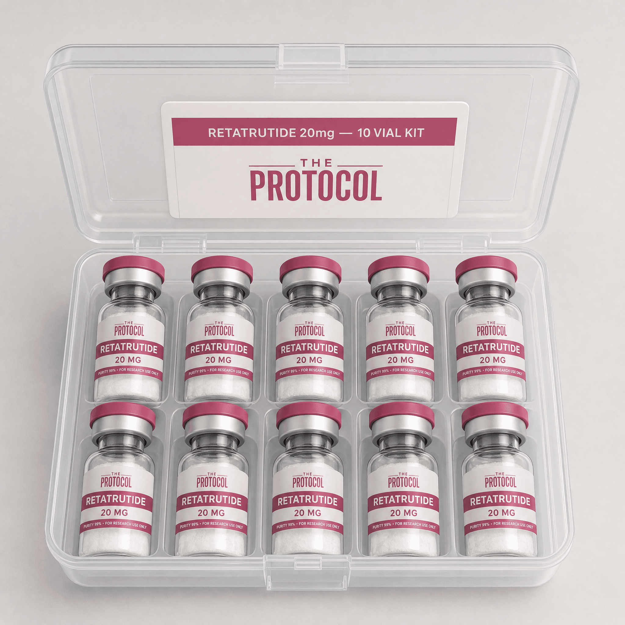 Retatrutide (20mg) — 10 Vial Kit